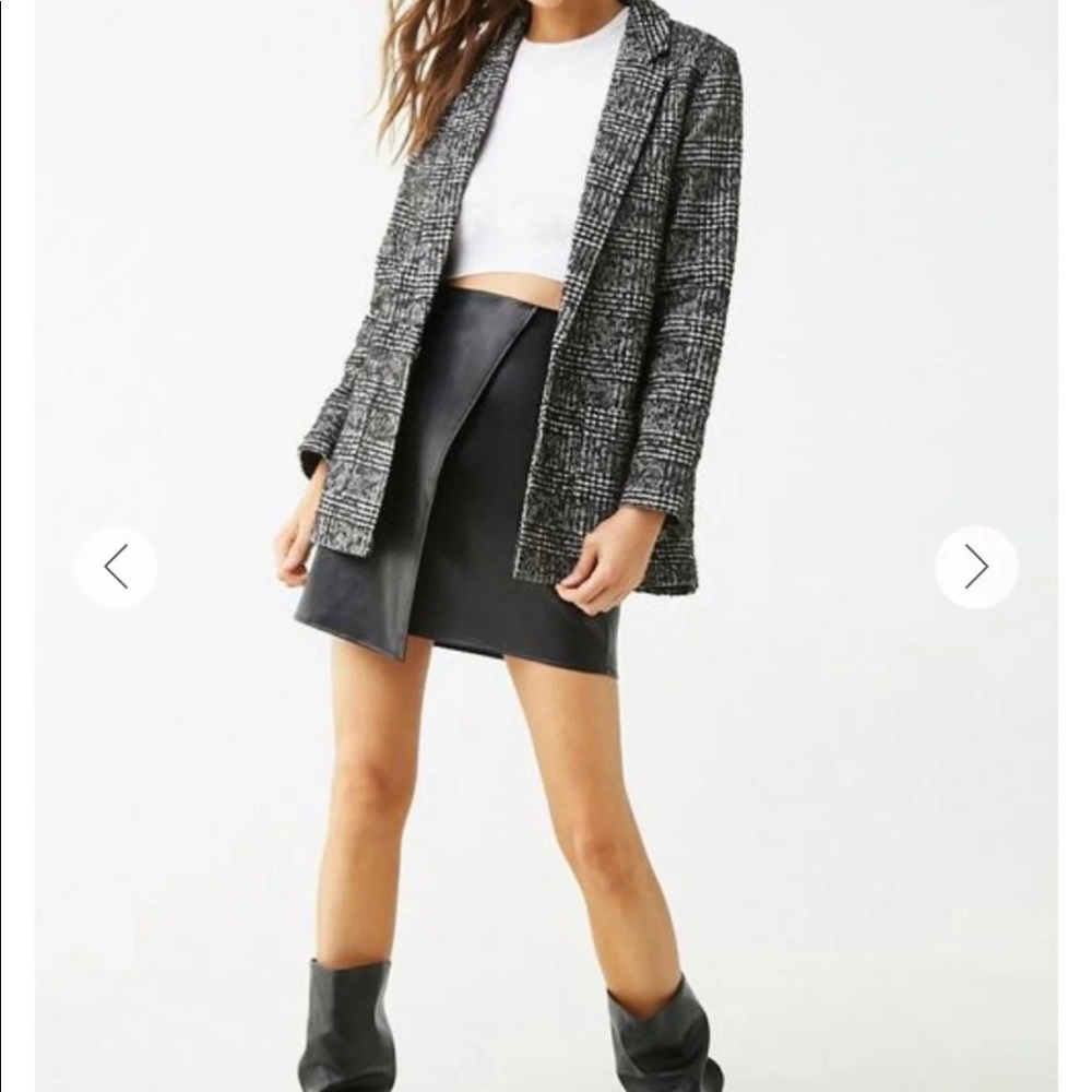 Boucle Notched Lapel Blazer